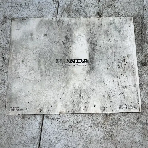 GENUINE OEM HONDA OWNERS MANUAL COMPETITION HANDBOOK 2009 CRF150R