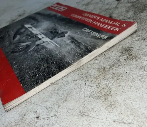 GENUINE OEM HONDA OWNERS MANUAL COMPETITION HANDBOOK 2009 CRF150R