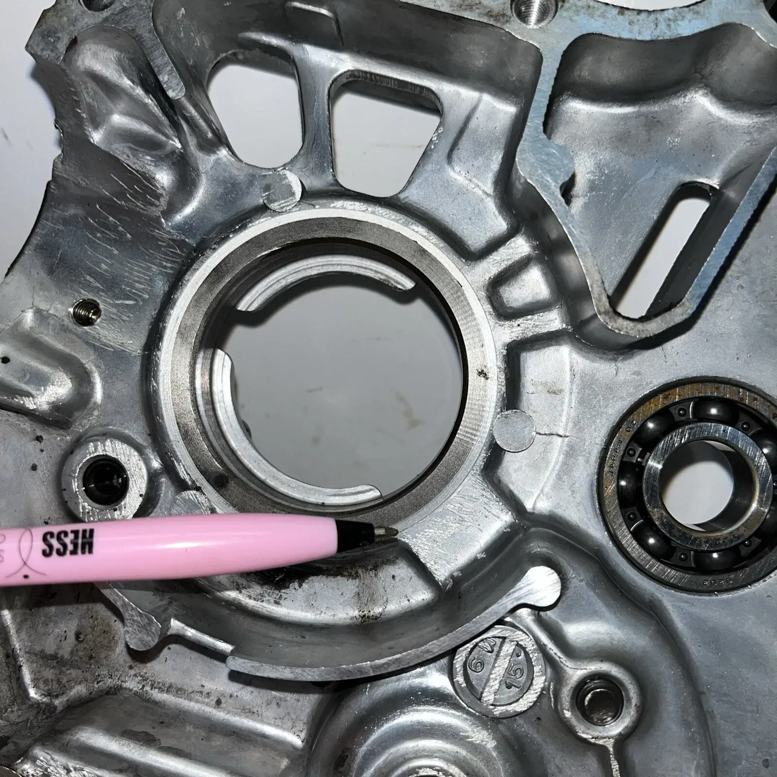 2001 Honda TRX90 Rt Crankcase