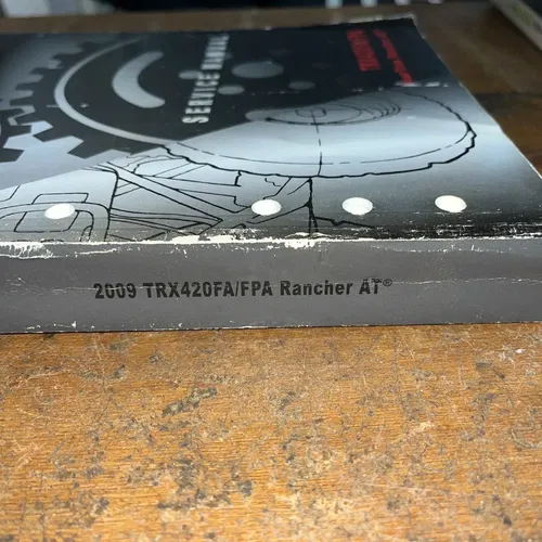 OEM Honda Factory Service Manual 2009 TRX420FA/FPA FourTrax Rancher AT 61HP700