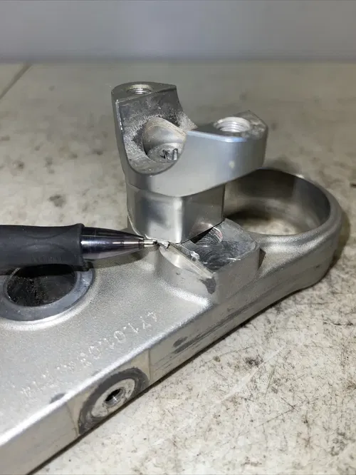 2021 Husqvarna TC85 TOP TRIPLE CLAMP UPPER CLAMP