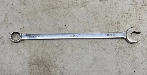 Mac Tools 11/16 Combination Wrench USA CL22LR