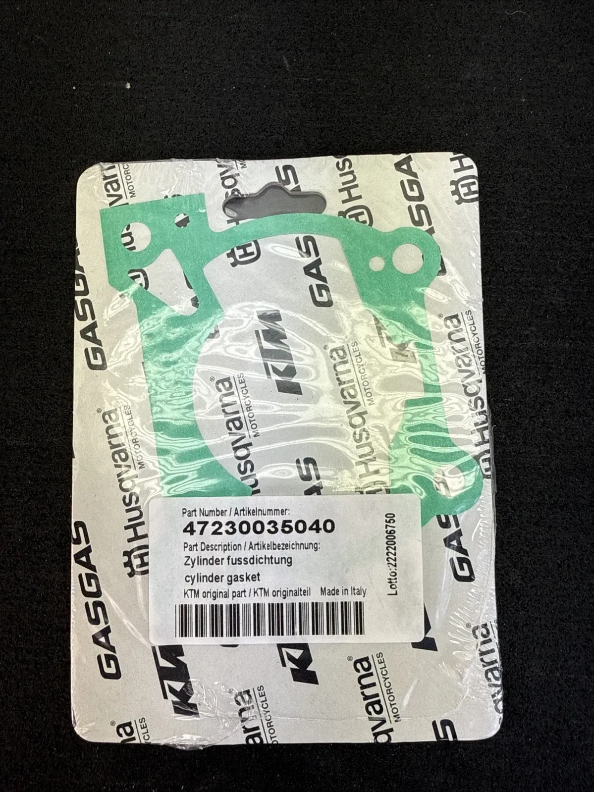 2024 KTM 85sx OEM Cylinder Base Gasket 47230035040