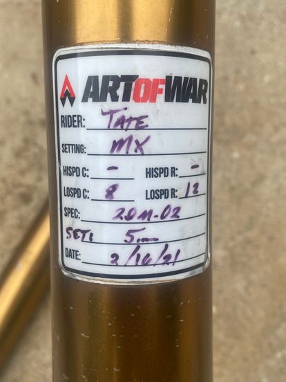 Pro Circuit AKit Suspension Serviced By Art Of War (Make Me An Offer)