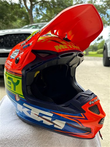 Troy Lee Designs SE4 Factory Limited Edition Helmet Large KTM