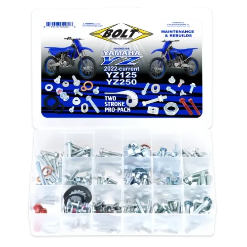  2-Stroke Pro-Pack Bolt Kit for Yamaha YZ125 & YZ250 2022-current