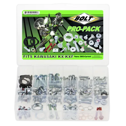  Pro-Pack Bolt Kit  for Kawasaki KX/KXF