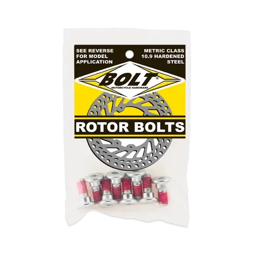 Bolt MC Hardware Honda Rotor Bolts XR650L & CR125cc-CR500cc 1990-91 Two strokes