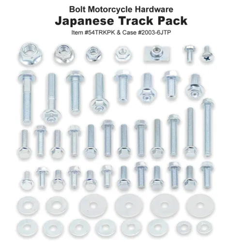  Japanese Bolt Kit  Track Pack All cc