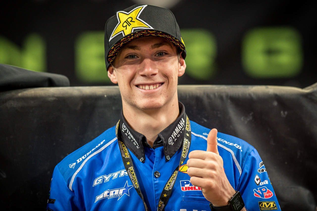 Mitchell Harrison Star Yamaha Thor Jersey And Gas Tank Cover 