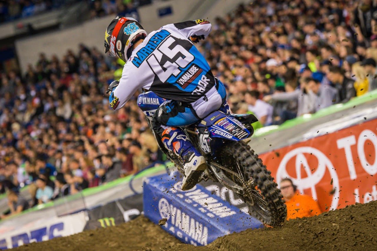 Mitchell Harrison Star Yamaha Thor Jersey And Gas Tank Cover 