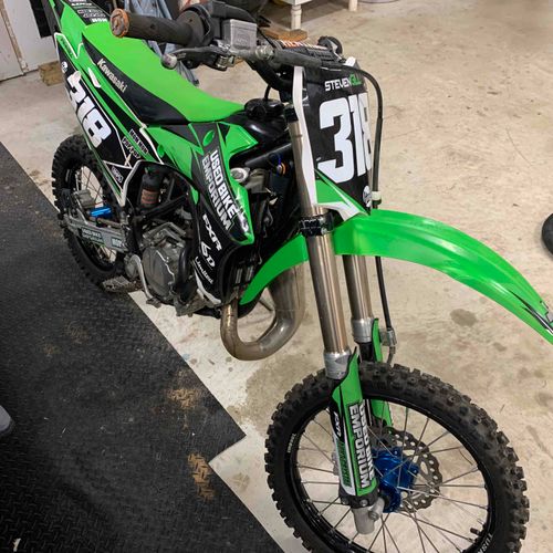 Used kx 85 dirt bikes for sale hotsell