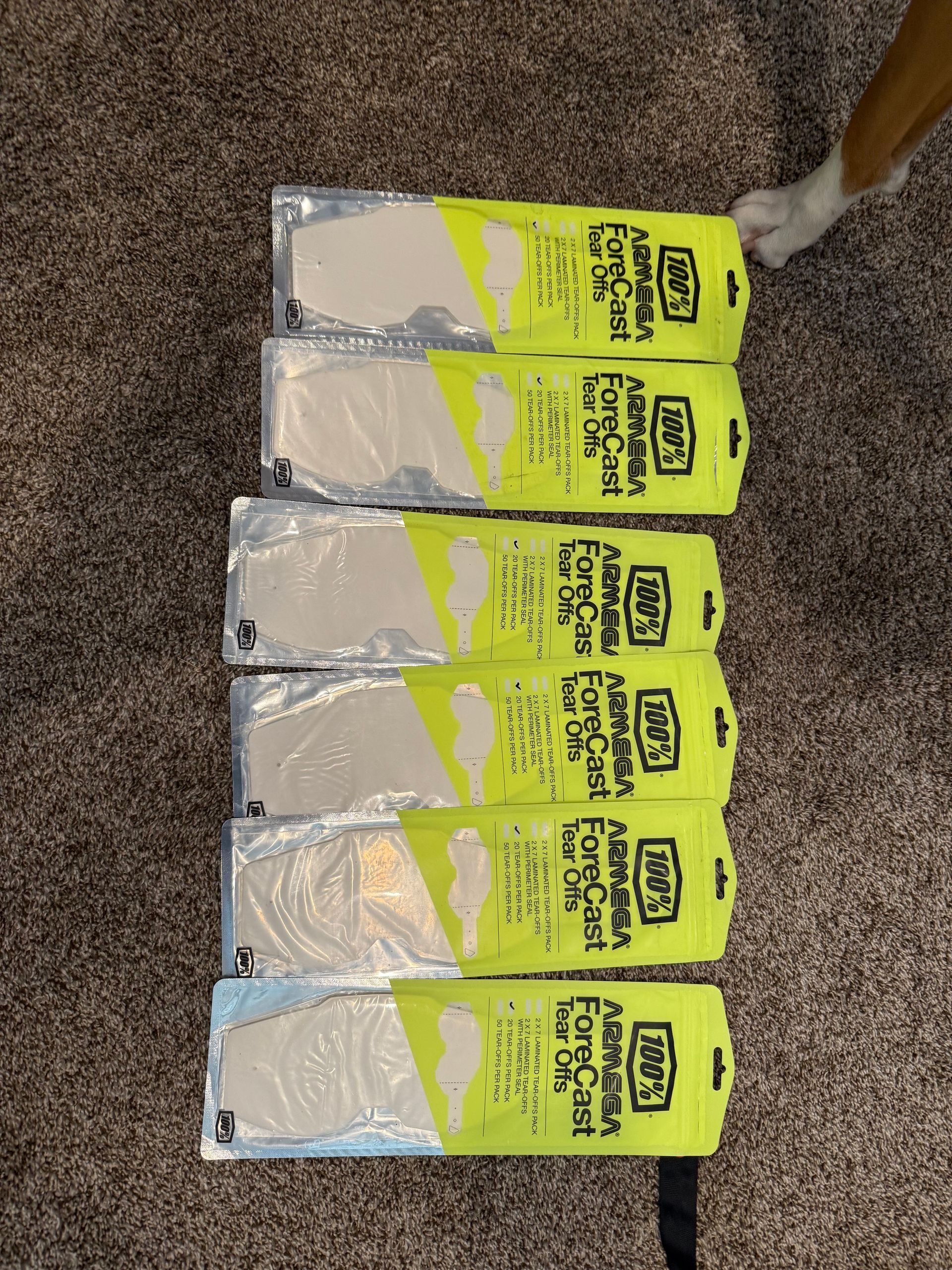 100% Armega Forecast Tear Offs - 150pc