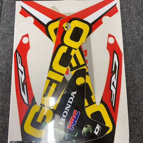 2018 Geico Honda team graphic crf 250 2010-13 450 09-12'