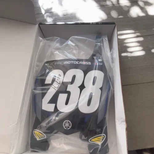 Haiden Deegan Signed Number Plates 