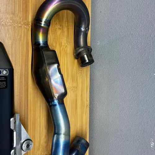 FMF Factory 4.1 RCT Titanium Full System