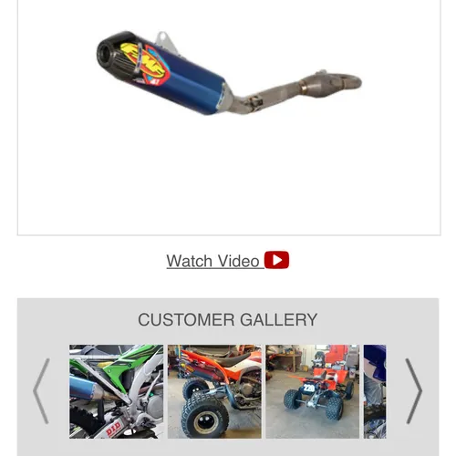 FMF Factory 4.1 RCT Titanium Full System