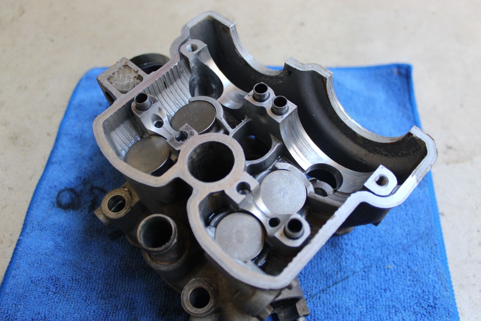 2006 2007 2008 Kawasaki Kx250f Cylinder Head Valves
