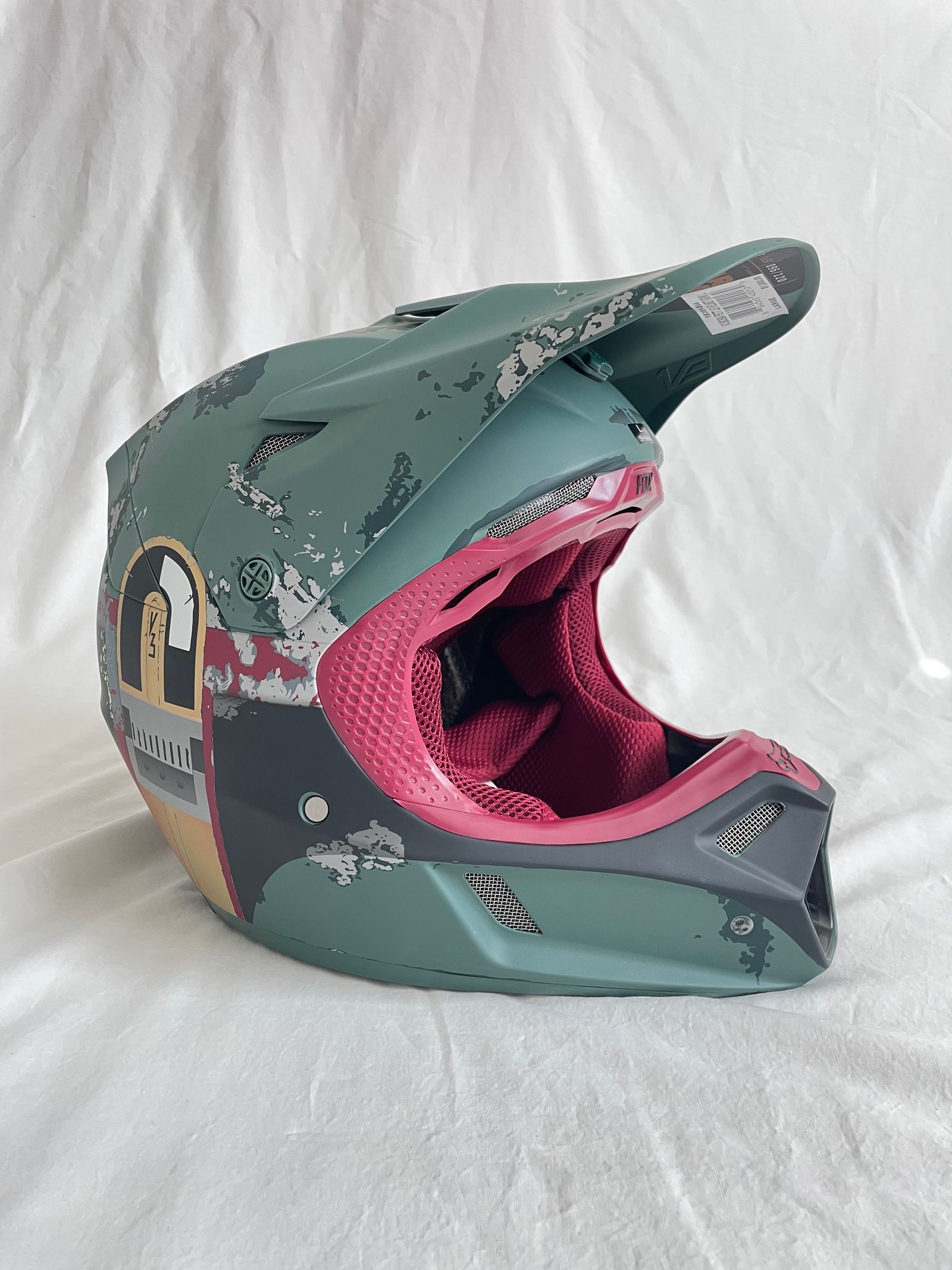 Boba fett bike shop helmet