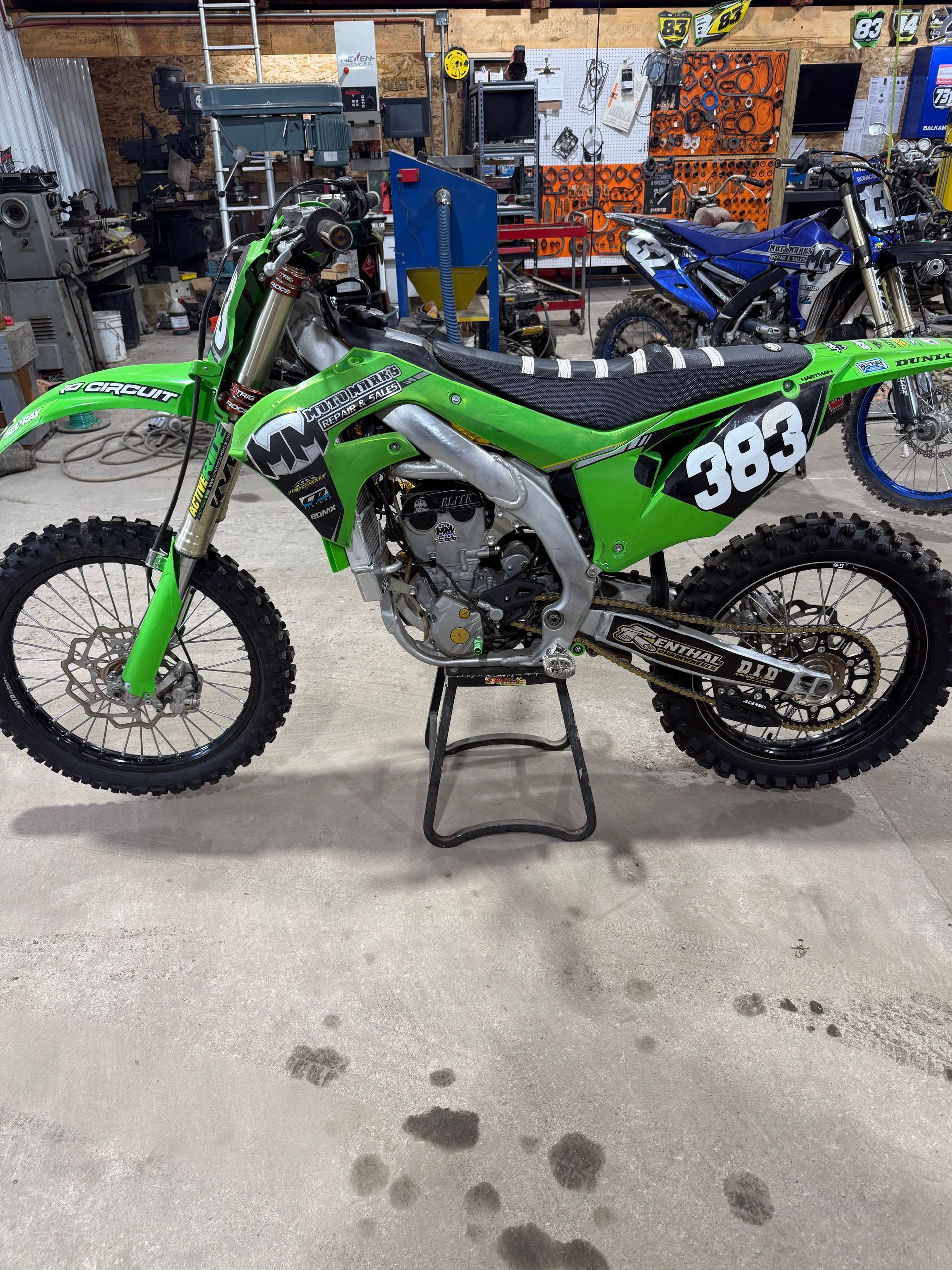 2023 Kawasaki KX250F Race Bike