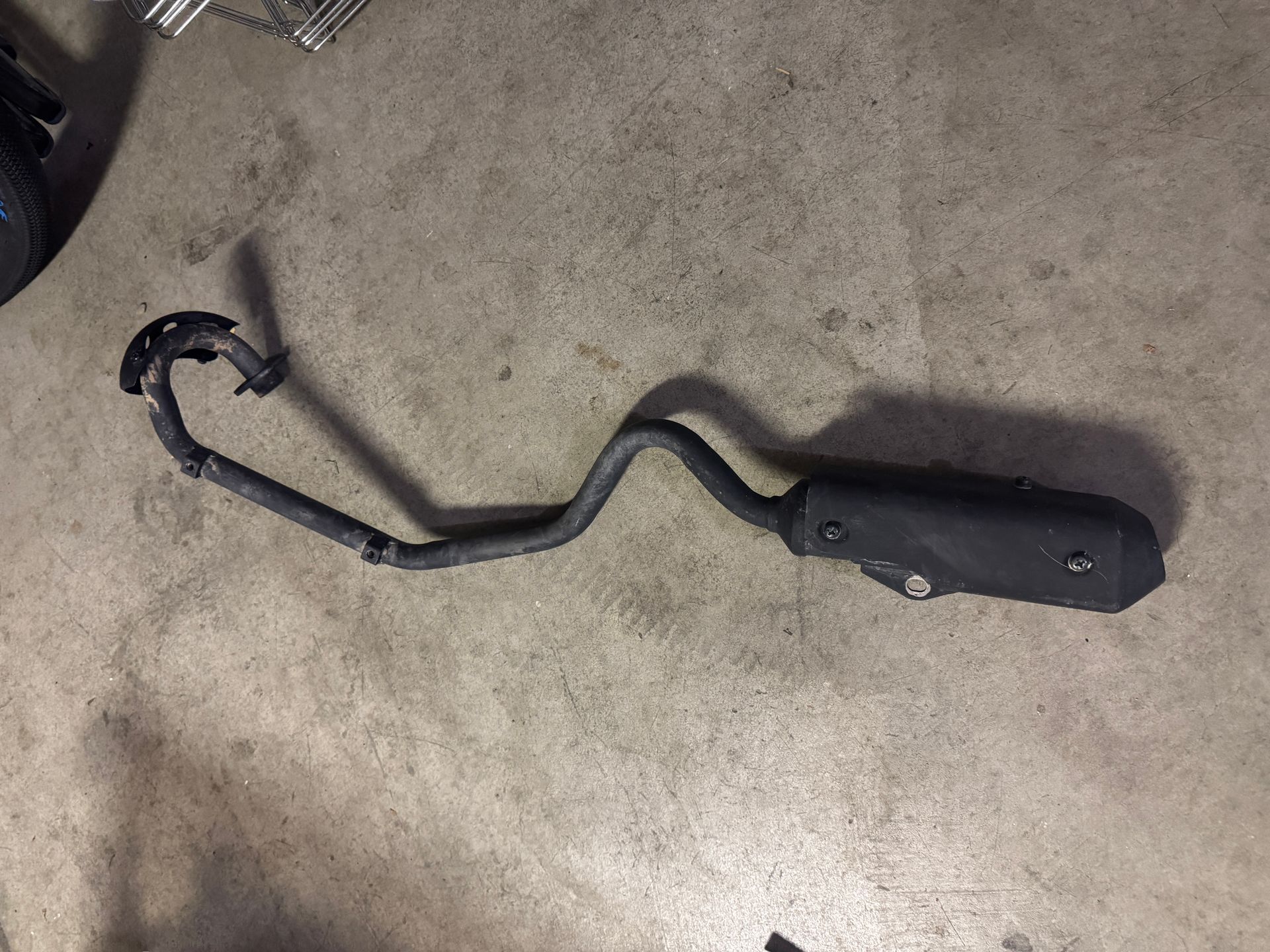 Exhaust!  Kawasaki KLX110L 