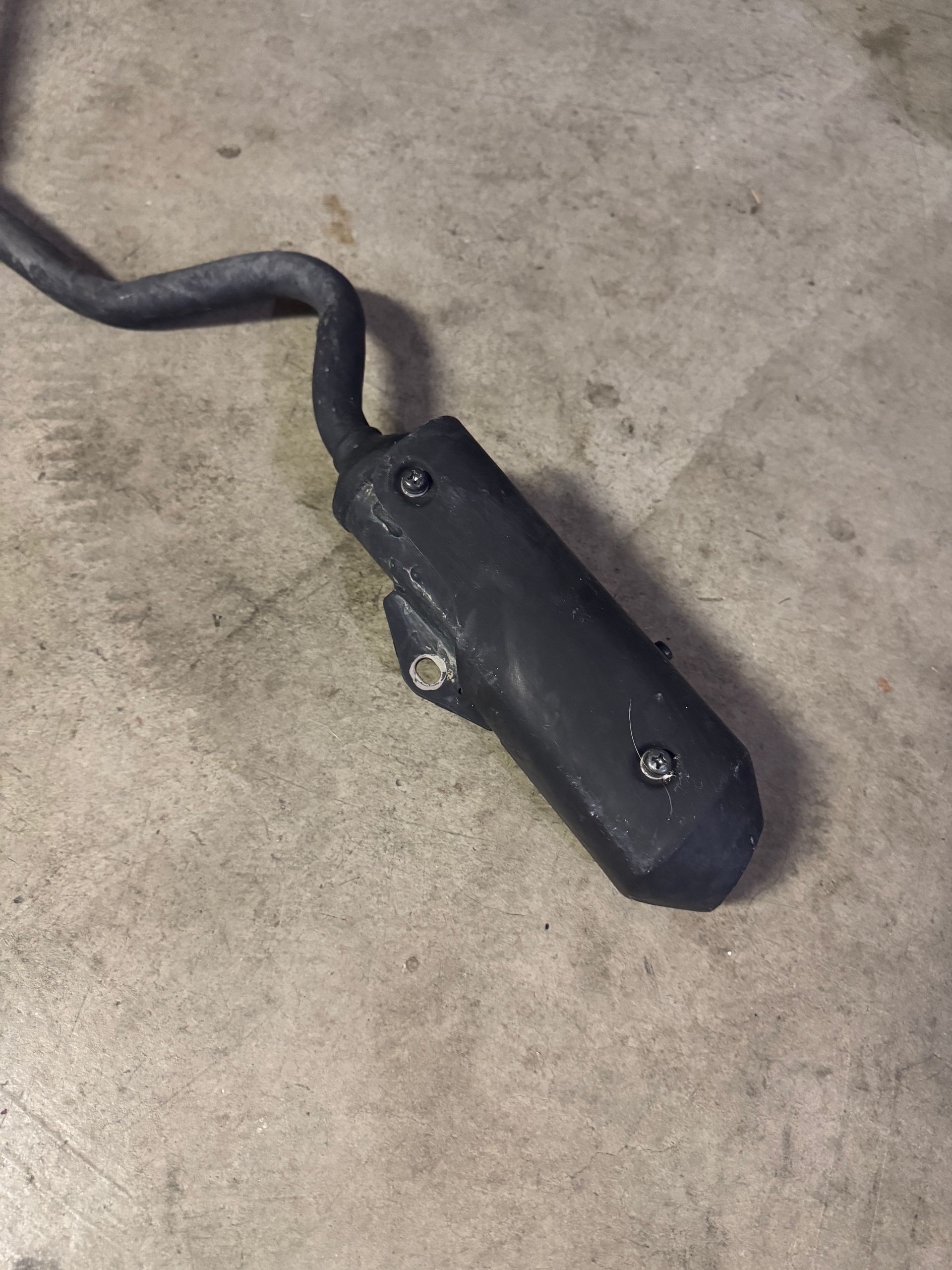 Exhaust!  Kawasaki KLX110L 