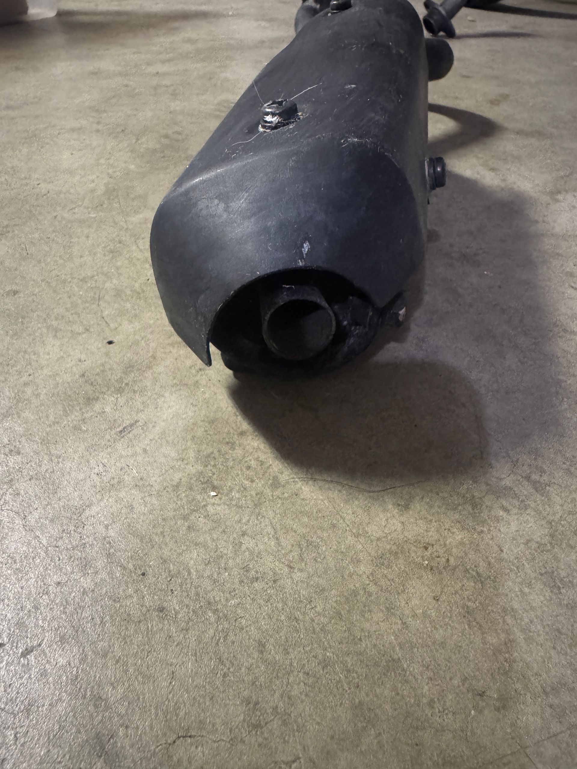 Exhaust!  Kawasaki KLX110L 