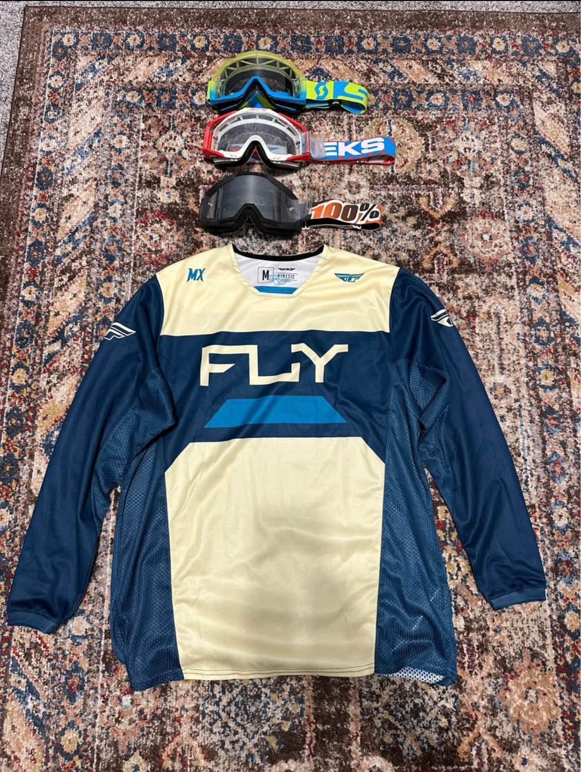 Goggles And Fly Racing Jersey