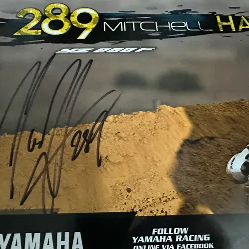 Factory Monster Energy / Star Racing / Cycle Trader Yamaha Signed Posters 