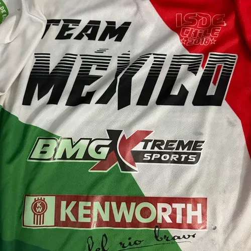 ISDE 2018 Chile Team Mexico Jersey Race Worn