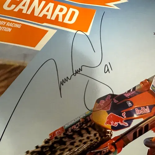 Trey Canard Honda HRC & Redbull KTM Signed Posters 