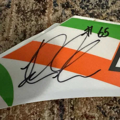 2022 Team Ireland John Meara Side Shroud Redbud MXON
