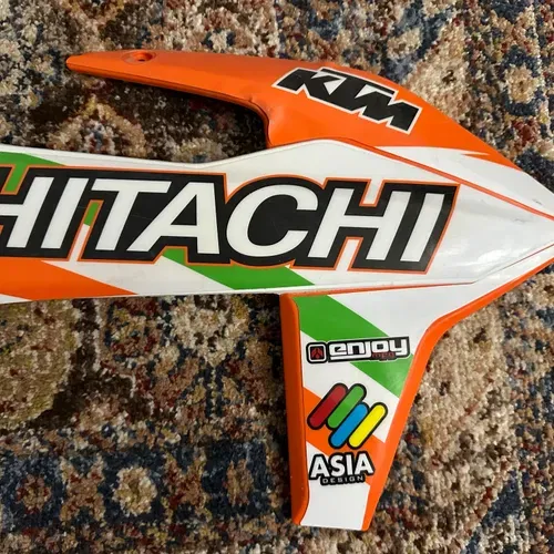 2022 Team Ireland John Meara Side Shroud Redbud MXON