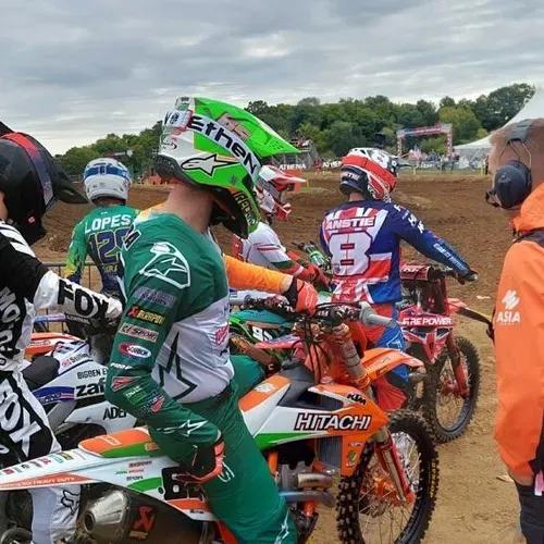 2022 Team Ireland John Meara Side Shroud Redbud MXON