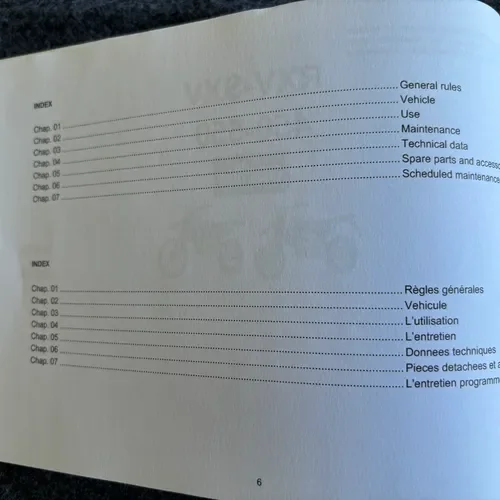 Aprilia RXV SXV 450 550 User Manual With CD