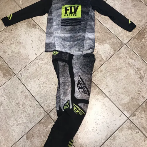 Youth Fly Racing Gear Combo - Size L/26