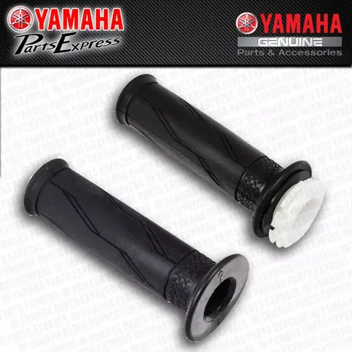 NEW YAMAHA YZF-R6 YZF-R1 R6 R1 S M YZFR6 YZFR1 OEM GRIPS W/ THROTTLE TUBE SET