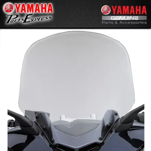 NEW 2009 - 2021 YAMAHA ZUMA 125 YW125 OEM WINDSHIELD W/ HARDWARE ABA-32S06-00-00