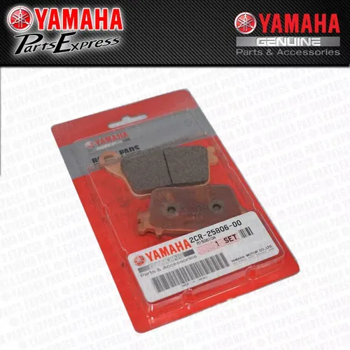 NEW 2017 - 2020 YAMAHA YZFR6 YZF-R6 R6 OEM REAR BRAKE PADS SET 2CR-25806-00-00