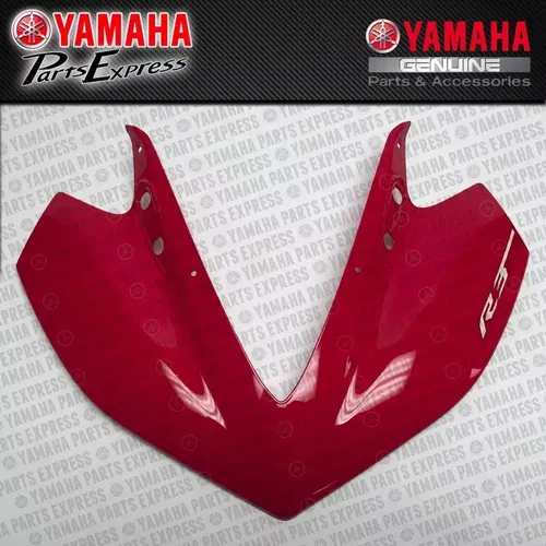 NEW 2015 YAMAHA YZF R3 YZFR3 FRONT UPPER COWLING FAIRING RED 1WD-XF83F-20-P2