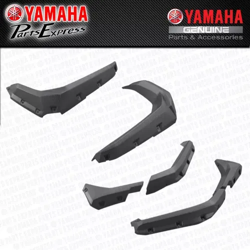 NEW 2021 - 2025 YAMAHA WOLVERINE RMAX2 1000 OEM OVERFENDERS FENDER FLARES SET
