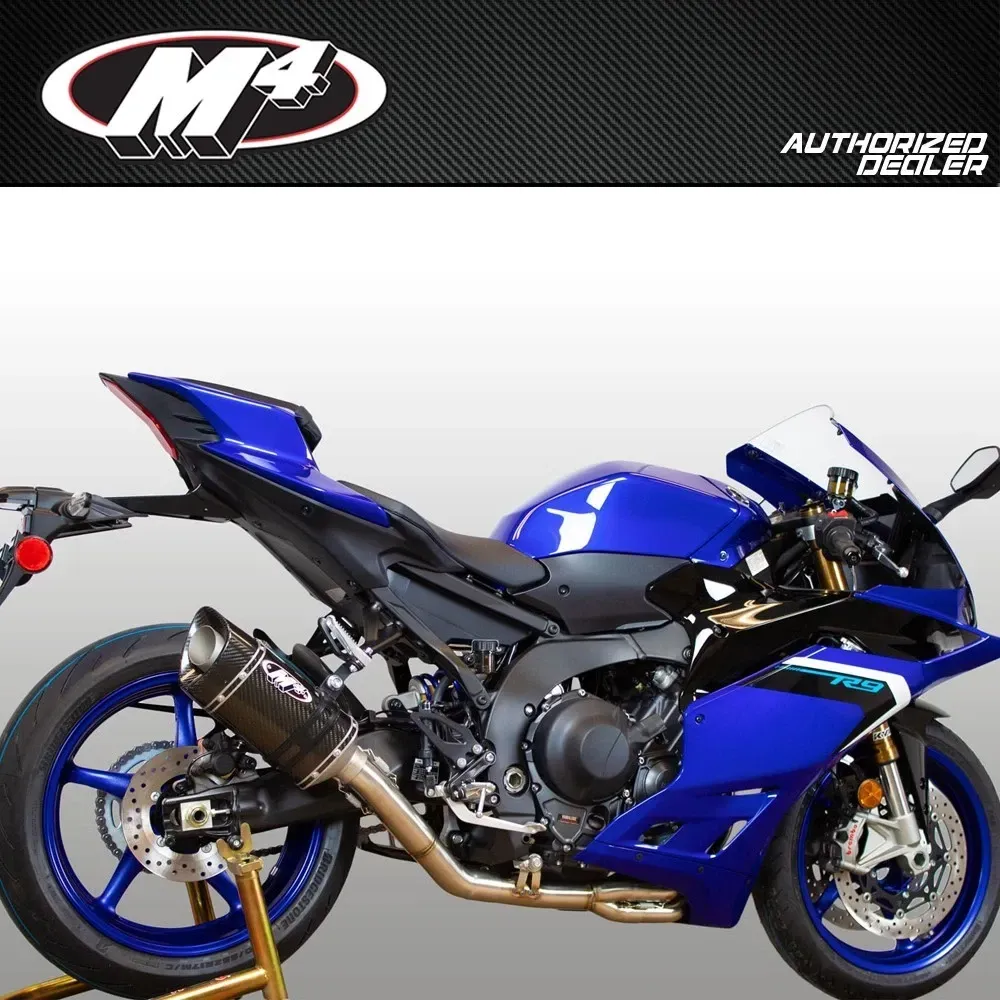 2025 YAMAHA YZF-R9 YZFR9 R9 M4 FULL STAINLESS EXHAUST SYSTEM W/ CARBON MUFFLER