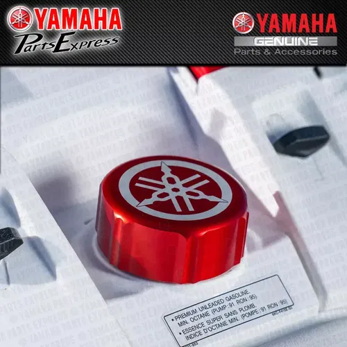 NEW YAMAHA SIDEWINDER SR VIPER MOUNTAIN MAX VENOM OEM BILLET FUEL GAS CAP RED