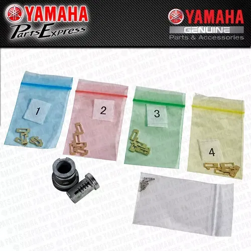 NEW YAMAHA FJ FJR FZ MT NIKEN TENERE TMAX 1300 OEM TOP CASE RE-KEYABLE LOCK SET