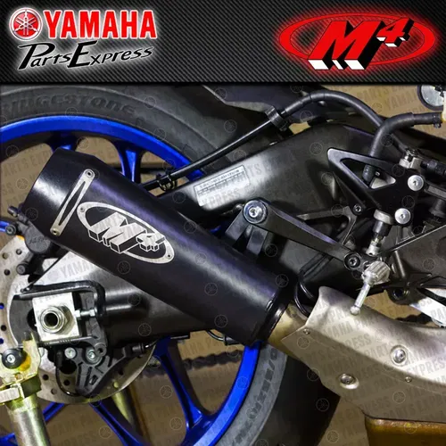 2015 - 2020 YAMAHA YZF-R1 YZF R1 M4 BLACK GP2 SLIP ON EXHAUST SYSTEM MUFFLER