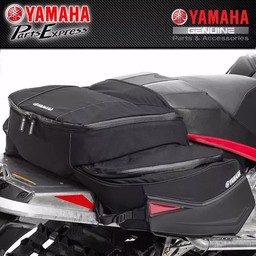 NEW YAMAHA COMBINATION TRUNK BAG SRVIPER L-TX R-TX DURABLE NYLON SMA-8LR63-00-BK