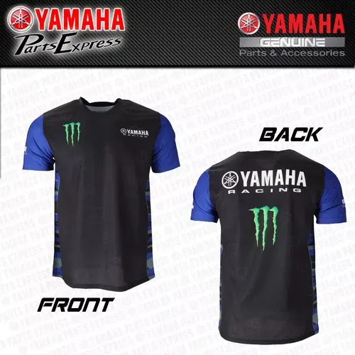 NEW YAMAHA RACING MONSTER ENERGY MEN TEE T-SHIRT SMALL GYTR YZ YZF 125 250 450