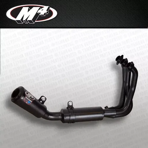NEW 2021 - 2024 YAMAHA MT-09 FZ MT 09 XSR900 XSR M4 BLACK FULL EXHAUST SYSTEM