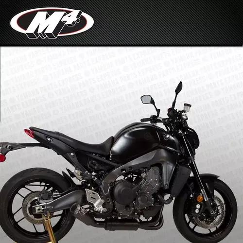 NEW 2021 - 2024 YAMAHA MT-09 FZ MT 09 XSR900 XSR M4 BLACK FULL EXHAUST SYSTEM