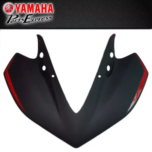 2017 YAMAHA YZF R3 YZFR3 FRONT UPPER COWLING FAIRING MATTE BLACK 1WD-XF83F-00-P5
